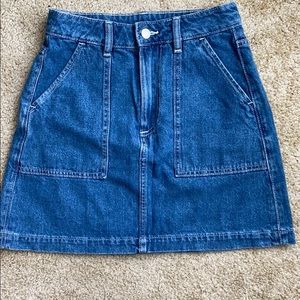 Denim skirt